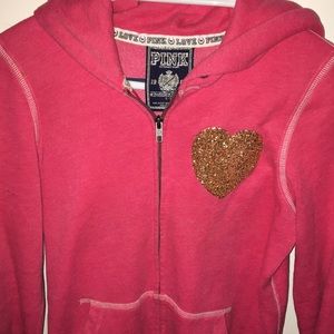 VS Pink zip up